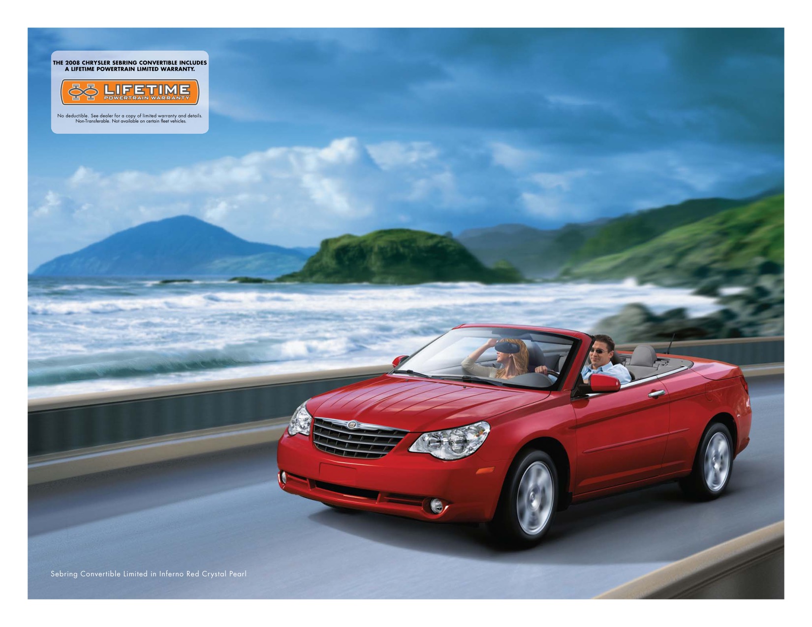 2008 Chrysler Sebring Convertible Brochure Page 9